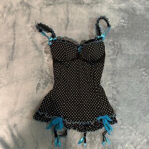 Vintage VS Sexy Little Things Polkadot Slip
Garter